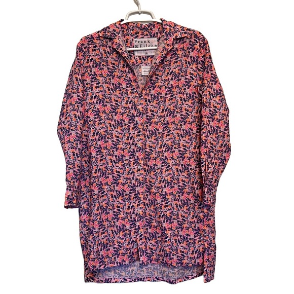 Frank & Eileen-Classic Hunter Step Hem Shirt Dress Women’s Size XS NWOT - Picture 4 of 8